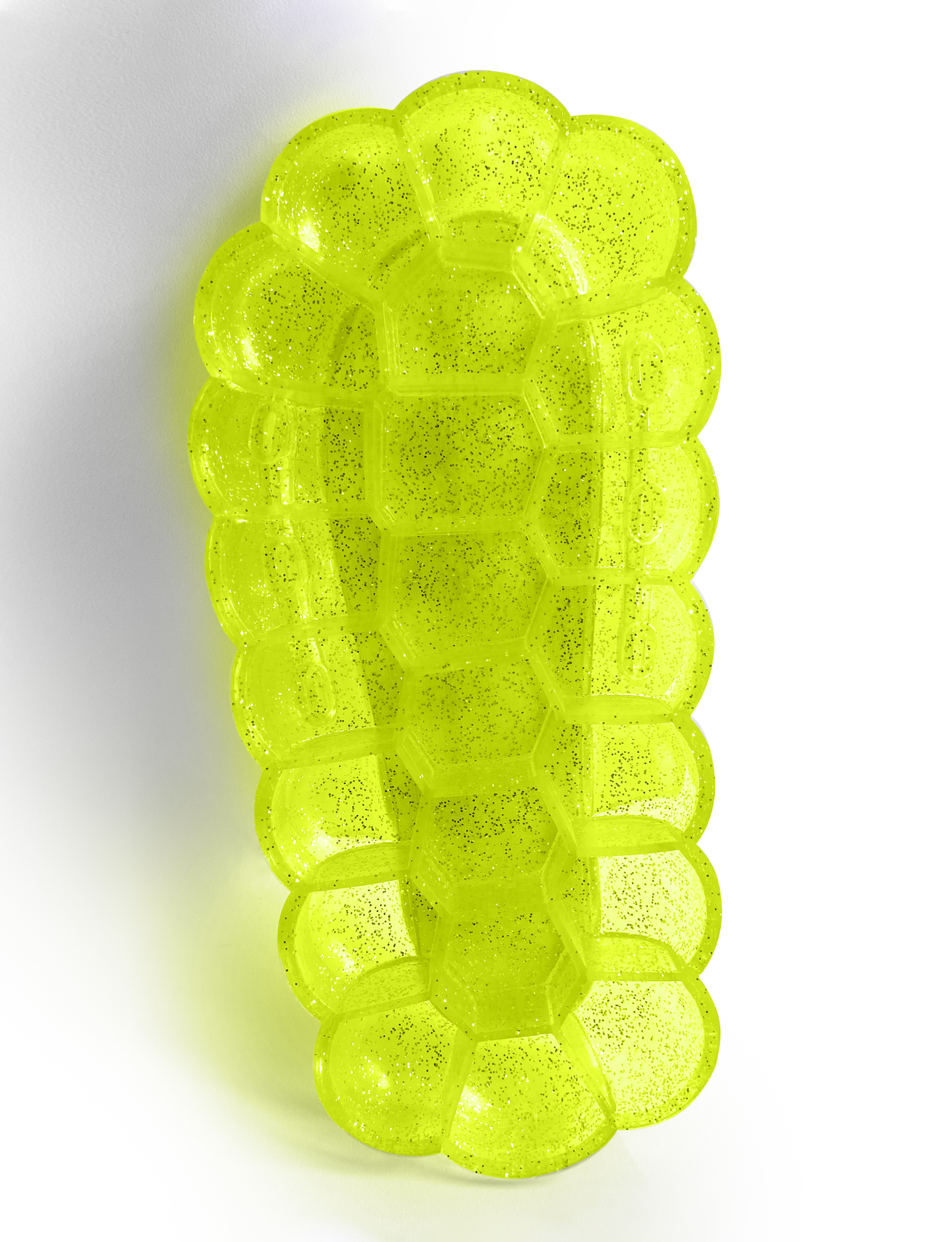 ADULT NEON LIME BUBBLE SLIDES-2