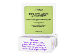 Positive Intent Beauty Vegan Soap Bar, Hand Soap, Cleansing Bars 6 Pack, Rose, Violet, Honey, Orange, Green Apple, Peppermint - Granky's Remembrance