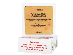 Positive Intent Beauty Vegan Soap Bar, Hand Soap, Cleansing Bars 6 Pack, Rose, Violet, Honey, Orange, Green Apple, Peppermint - Granky's Remembrance