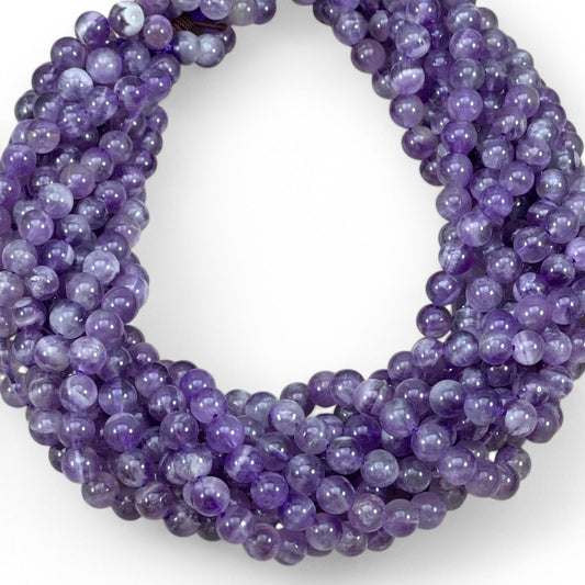 Dog Tooth Amethyst Round-0