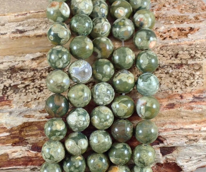 Rhyolite aka Rainforest Jasper Round - Granky's Remembrance